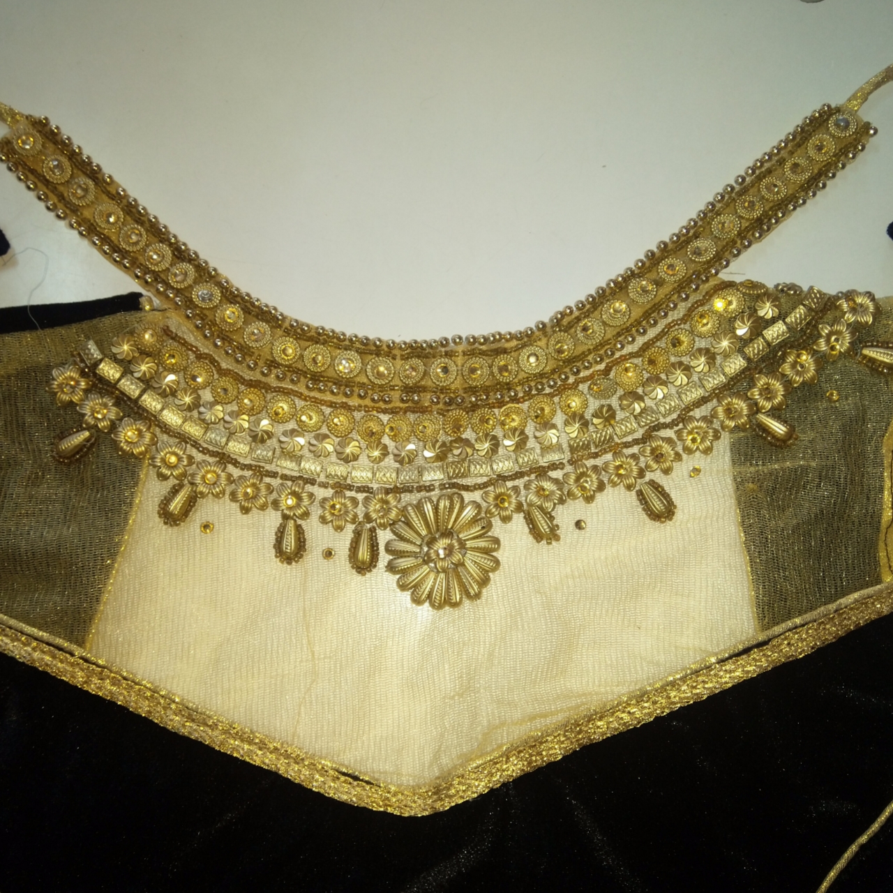 Princess Cut Blouse With Net