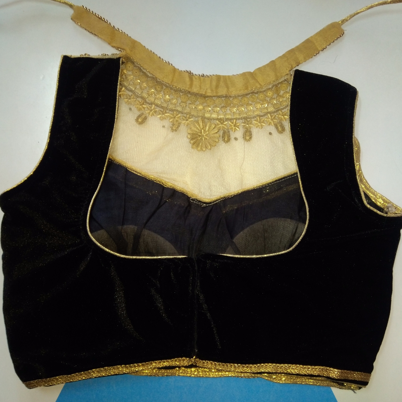 Princess Cut Blouse With Net