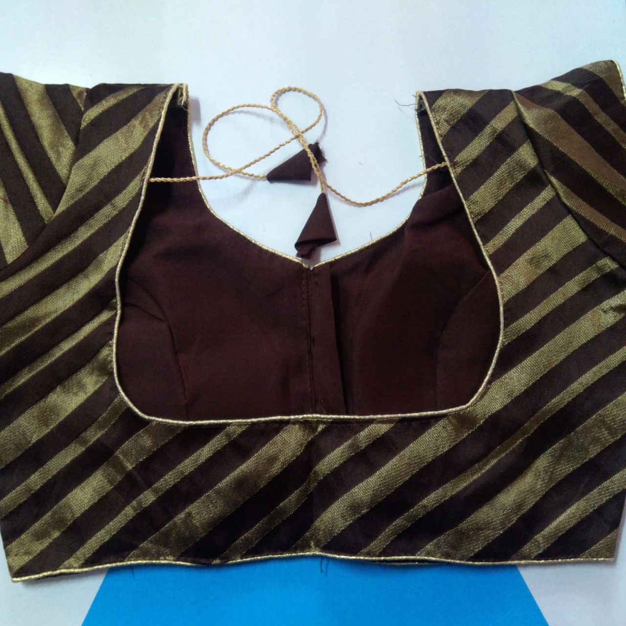 Princess Cut Blouse With Piping
